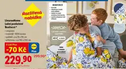Lidl LivarnoHome Ložní povlečení Renforce nabídka