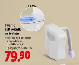 Lidl Livarno LED svítidlo na toaletu nabídka