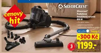 Lidl Silvercrest Podlahový bezsáčkový vysavač 850 W nabídka