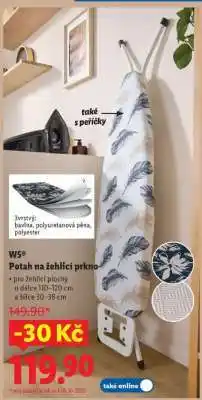 Lidl W5 Potah na žehlící prkno nabídka