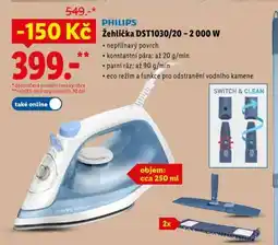 Lidl PHILIPS Žehlička DST1030/20 – 2 000 W nabídka