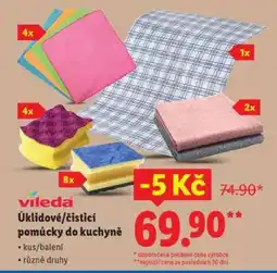 Lidl Vileda Úklidové/čisticí pomůcky do kuchyně nabídka