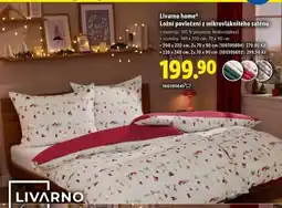 Lidl LIVARNO HOME LOŽNÍ POVLEČENÍ Z MIKROVLÁKNITÉHO SATÉNU nabídka