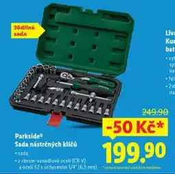 Lidl PARKSIDE SADA NÁSTRČNÝCH KLÍČŮ nabídka
