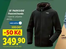 Lidl PARKSIDE Fleeceová bunda nabídka