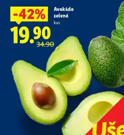 Lidl Avokádo zelené nabídka