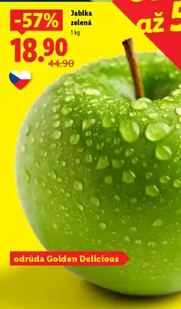 Lidl Jablka zelená nabídka
