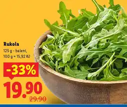 Lidl Rukola nabídka
