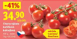 Lidl Cherry rajčata keříčková koktejlová nabídka