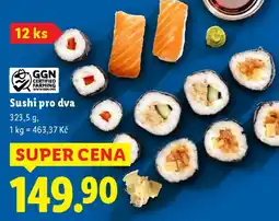 Lidl Sushi pro dva nabídka