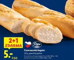 Lidl Francouzská bageta nabídka