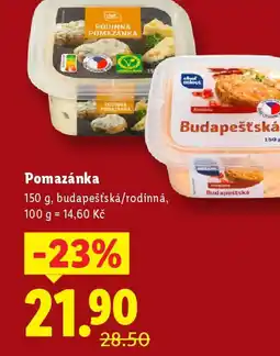 Lidl Pomazánka nabídka