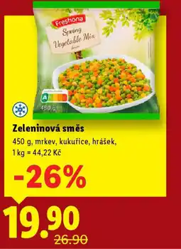 Lidl Freshona Zeleninová směs nabídka
