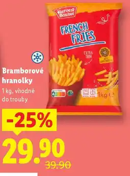 Lidl Bramborové hranolky nabídka