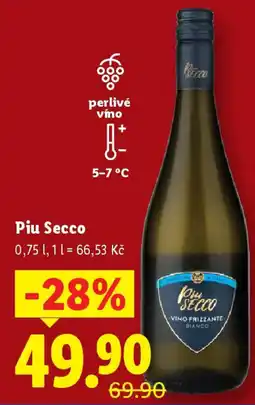 Lidl Piu Secco nabídka