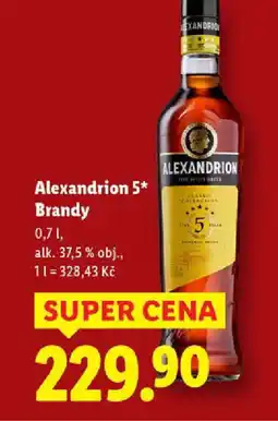 Lidl Alexandrion 5* Brandy nabídka
