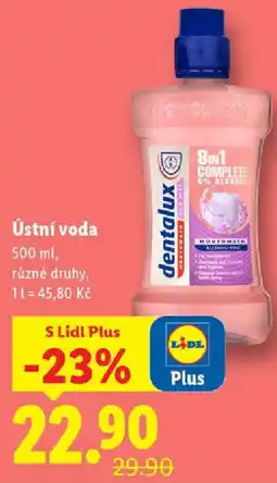 Lidl Ústní voda nabídka