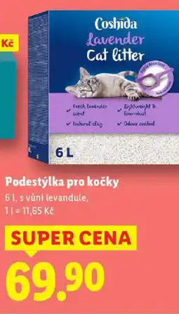 Lidl Podestýlka pro kočky nabídka