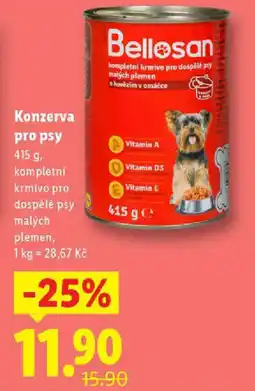 Lidl Konzerva pro psy nabídka