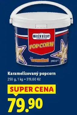 Lidl MCENNEDY Karamelizovaný popcorn nabídka