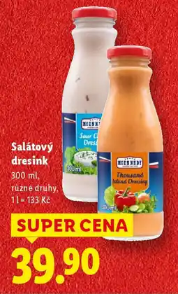 Lidl MCENNEDY Salátový dresink nabídka