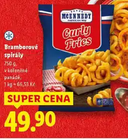 Lidl MCENNEDY Bramborové spirály nabídka