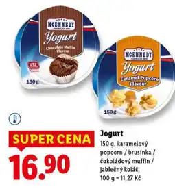Lidl MCENNEDY Jogurt nabídka