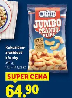 Lidl Kukuřično- arašídové křupky nabídka