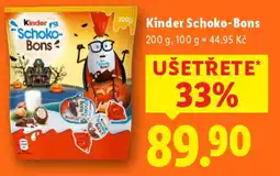 Lidl Kinder Schoko-Bons nabídka