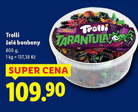 Lidl Trolli želé bonbony nabídka