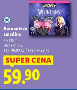 Lidl Kornoutová zmrzlina nabídka