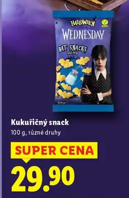 Lidl Kukuřičný snack nabídka