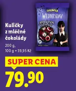 Lidl Kuličky z mléčné čokolády nabídka