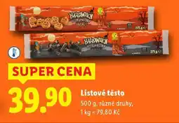 Lidl Listové těsto nabídka