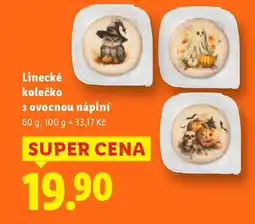 Lidl Linecké kolečko s ovocnou náplní nabídka