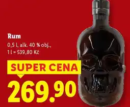 Lidl Rum nabídka