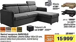 Sconto Sedací souprava BARCELO nabídka
