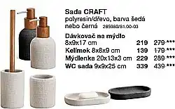 Sconto Dávkovač na mýdlo CRAFT nabídka