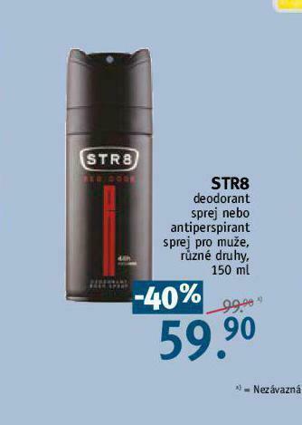 Rossmann Str8 deodorant nabídka