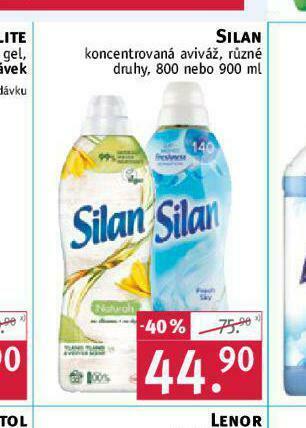 Rossmann Silan aviváž nabídka