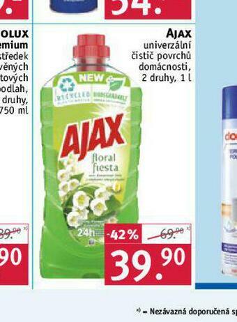 Rossmann Ajax univerzální čistič povrchů nabídka