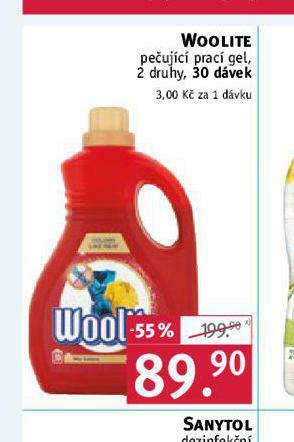 Rossmann Woolite speciální prací prostředek nabídka