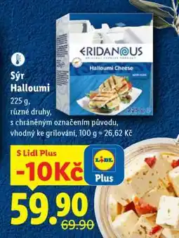 Lidl SÝR HALLOUMI nabídka