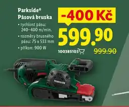 Lidl Parkside Pásová bruska nabídka