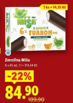 Lidl Zmrzlina Míša nabídka