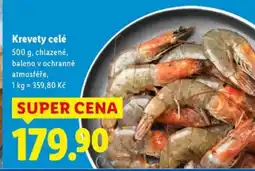 Lidl Krevety celé nabídka