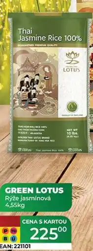 Tamda Foods GREEN LOTUS Rýže jasmínová 4,55kg nabídka