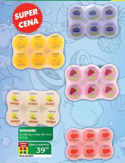 Tamda Foods NOMORI pudding s nata de coco nomori nomori nomori 6x72g nabídka