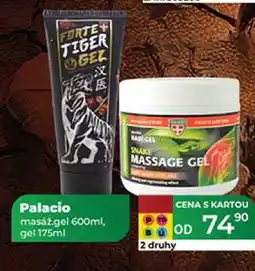 Tamda Foods Palacio masáž.gel 600ml. gel 175ml nabídka