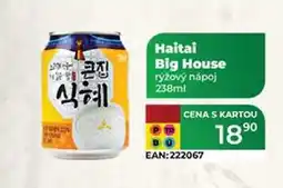 Tamda Foods Haitai Big House rýžový nápoj 238ml nabídka